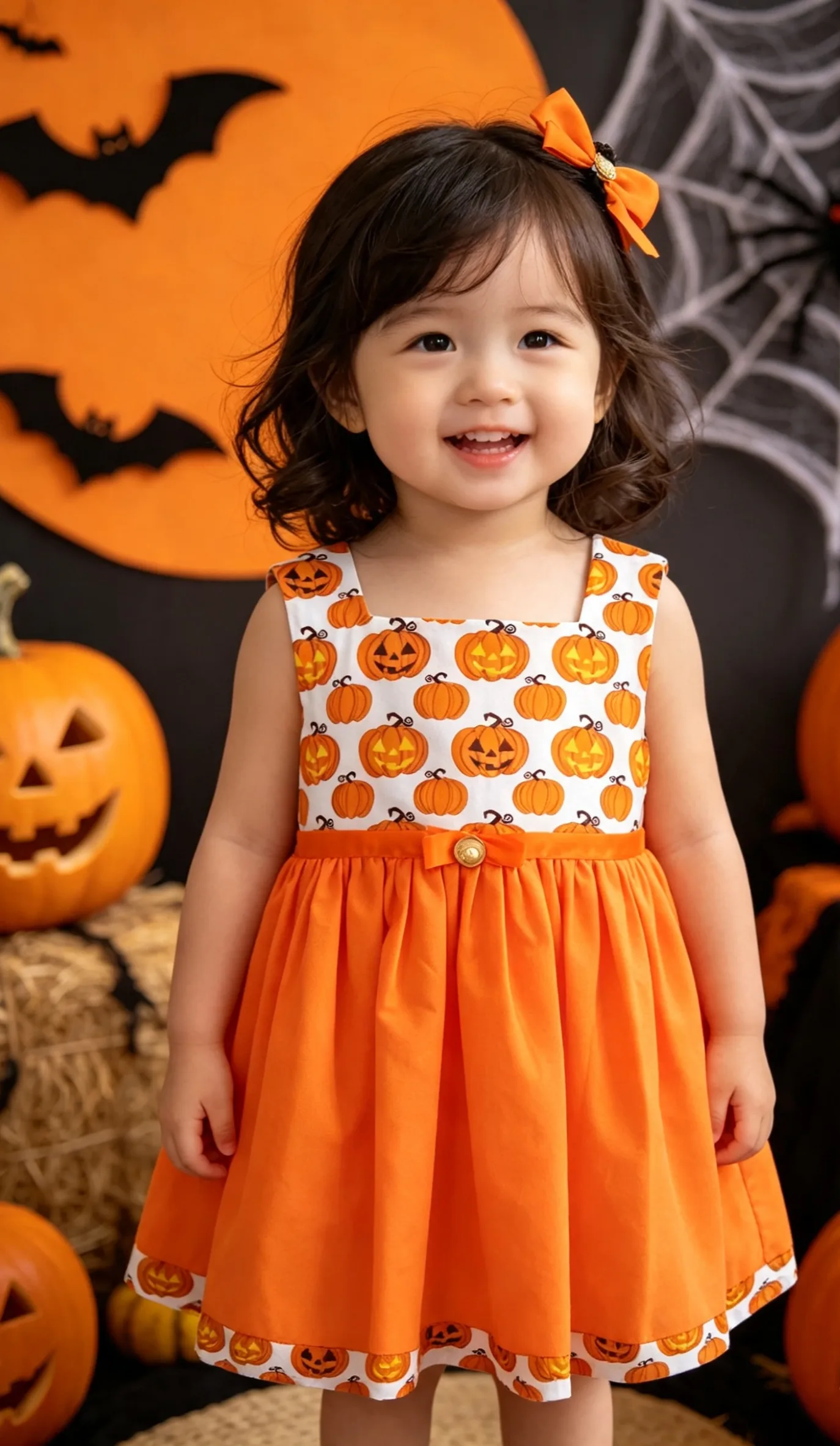 Madison Pumpkin dress