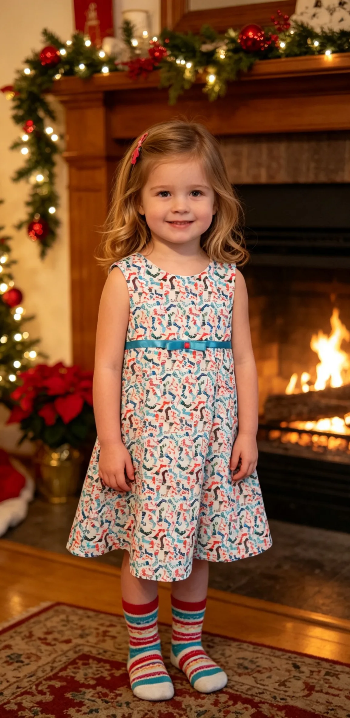 Georgia Christmas stockings dress