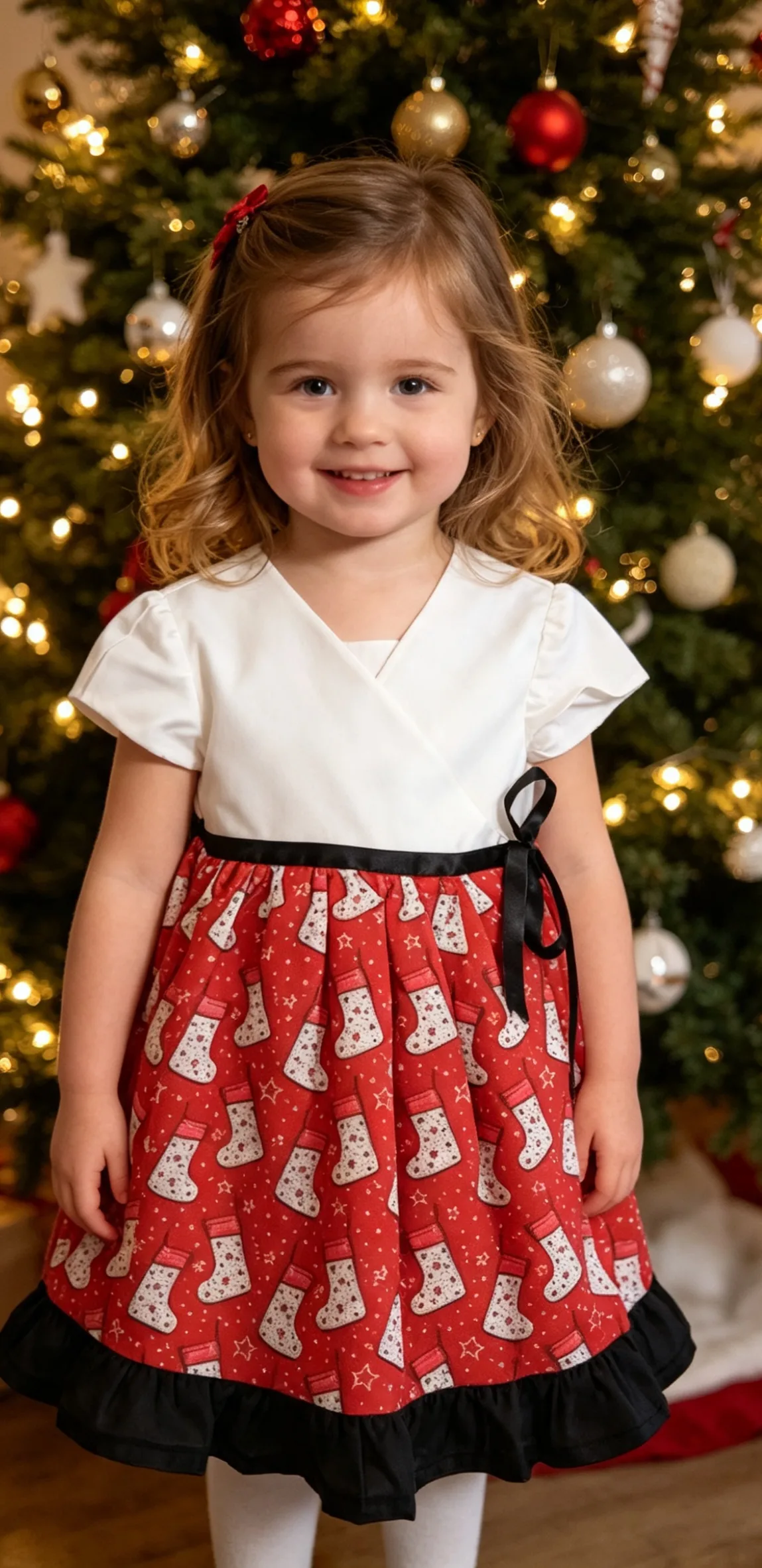 Erin Christmas stocking dress