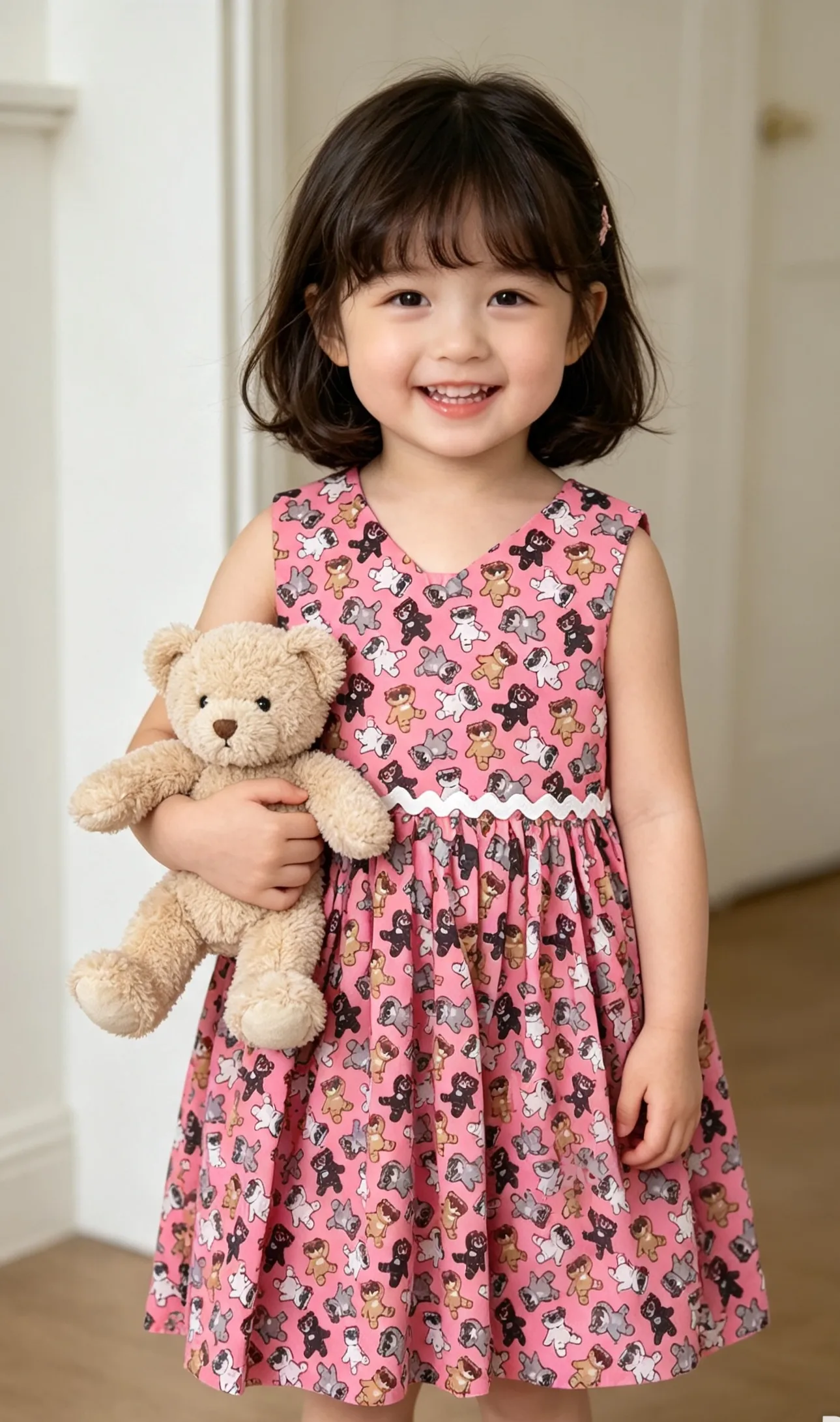 Sophia teddy bear dress